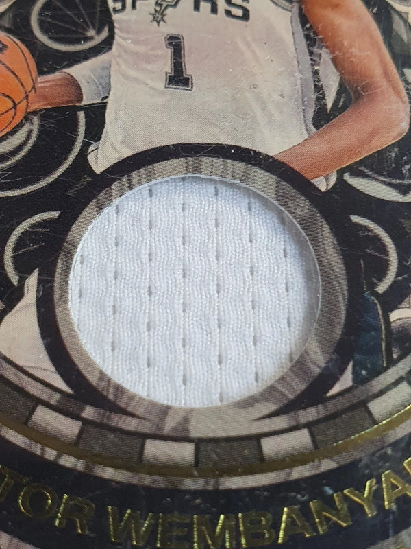 2024 Panini Court Kings Victor Wembanyama #PATCH Game Worn Jersey - Rare
