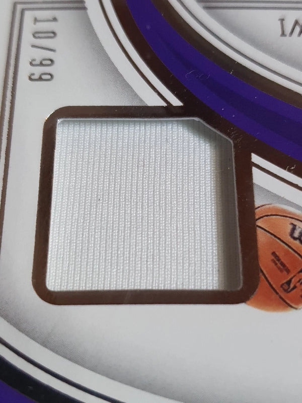 2022 Immaculate Collection LeBron James #PATCH /99 Game Worn Jersey - Rare