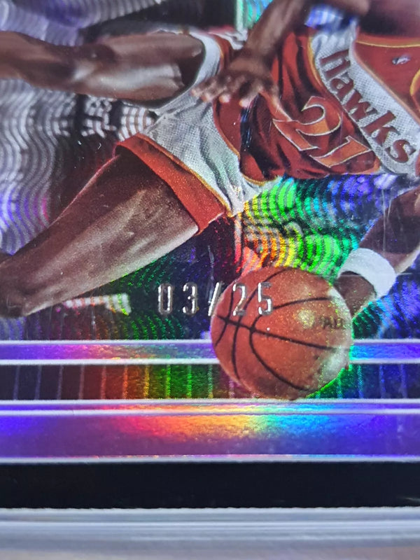 2022 Panini One and One Dominique Wilkins #173 PURPLE /25 Holo - Factory Sealed