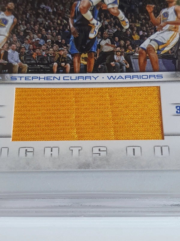 2012 Limited Stephen Curry #PATCH /199 Jumbo Game Jersey - BGS 9 (POP 2)