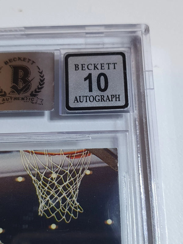 1992 Stadium Club Shaquille O'Neal Rookie ON CARD Autograph - BGS 10 AUTO RC