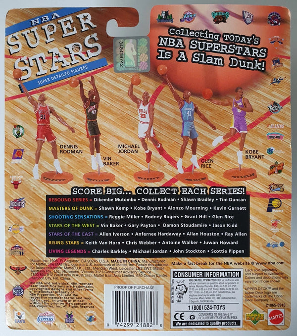 1998 Upper Deck Mattel Michael Jordan Super Stars - Sealed Figurine & Card