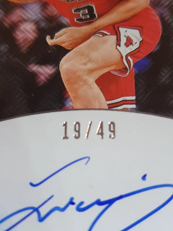 2024 Panini National Treasures Josh Giddey AUTO /49 (Bulls) - On Card Autograph