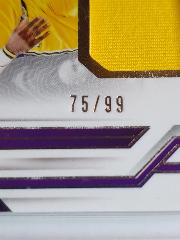 2023 National Treasures LeBron James #PATCH /99 Game Worn Jersey - Rare