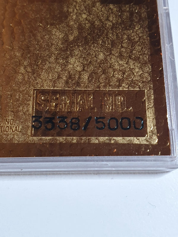 1997 Fleer Michael Jordan 23K BASKETBALL GOLD /5000 