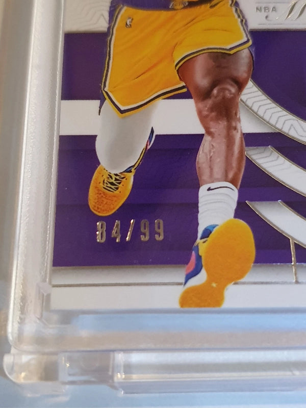 2023 Panini National Treasures LeBron James #PATCH /99 Game Worn Jersey - Rare