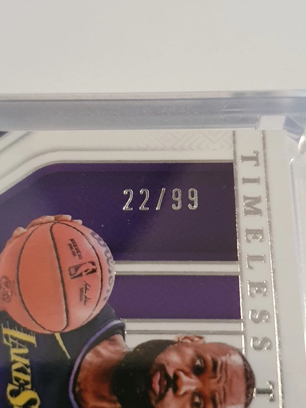 2024 Panini National Treasures LeBron James #PATCH /99 Game Worn Jersey - Rare