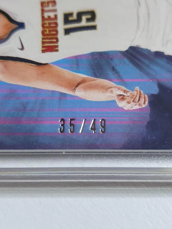 2024 Panini Origins Nikola Jokic #66 NEON STRIPES /49 Edition - Ready to Grade