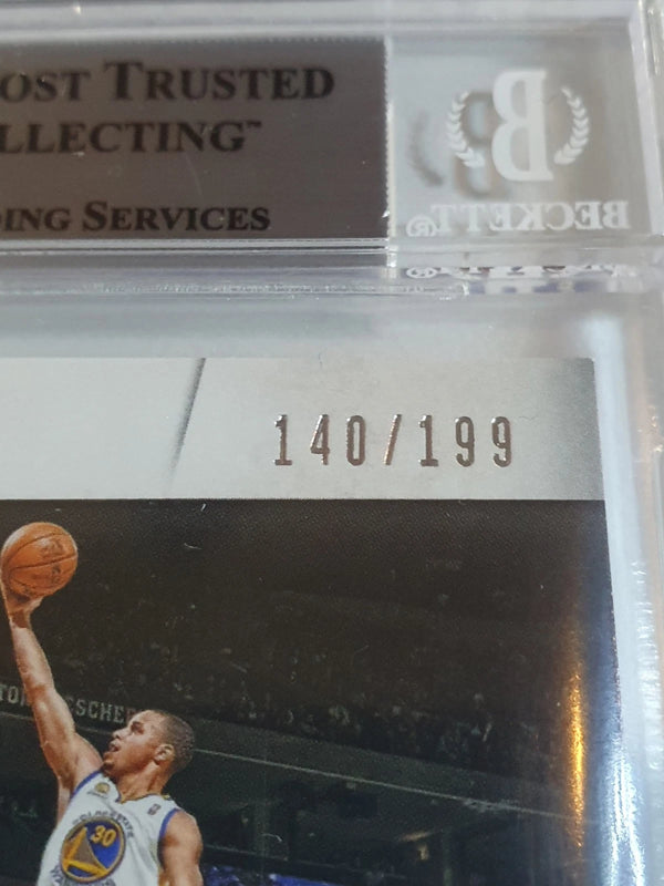 2012 Limited Stephen Curry #PATCH /199 Jumbo Game Jersey - BGS 9 (POP 2)