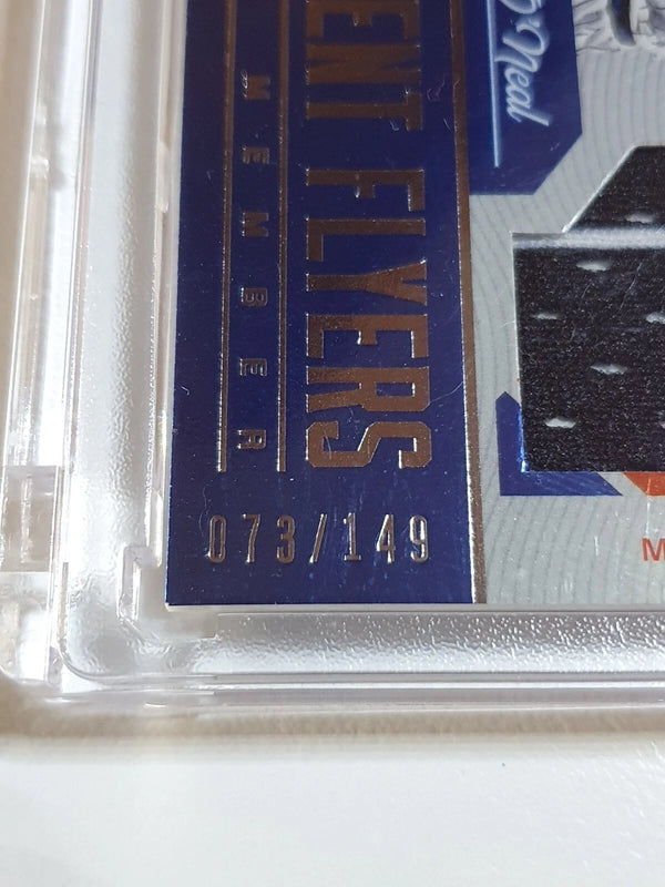 2016 Absolute Shaquille O'Neal #PATCH /149 Game Worn 2 Color Striped Jersey Rare