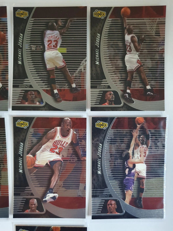 Lot of 7 x 1998 Upper Deck Ionix Michael Jordan COMPLETE SET of 7