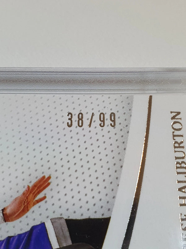 2020 Panini Immaculate Tyrese Haliburton Rookie #PATCH /99 Jersey RC - Rare