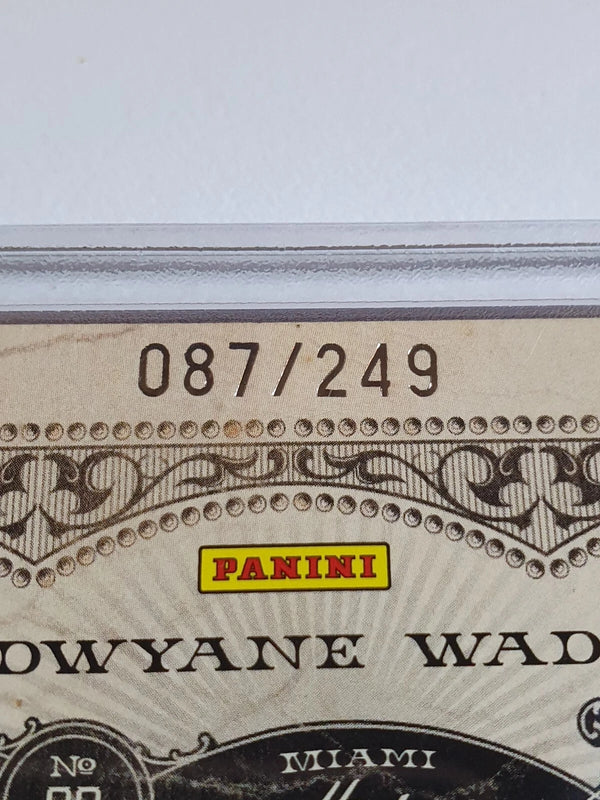 2010 Panini Gold Standard Dwyane Wade #PATCH /249 Game Worn Jersey - Rare
