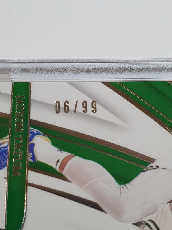 2023 Panini Immaculate Jayson Tatum #PATCH /99 Game Worn Jersey - Ready to Grade