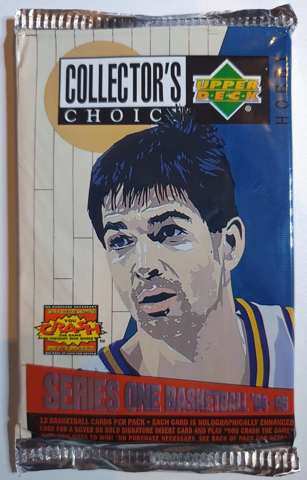 1994-95 UD Collectors Choice Basketball Series 1 Hobby - Factory Sealed Packs