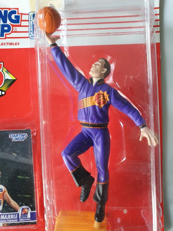 Lot 2 x Kenner Starting Lineup Clyde Drexler Dan Majerle - Sealed Figure & Card