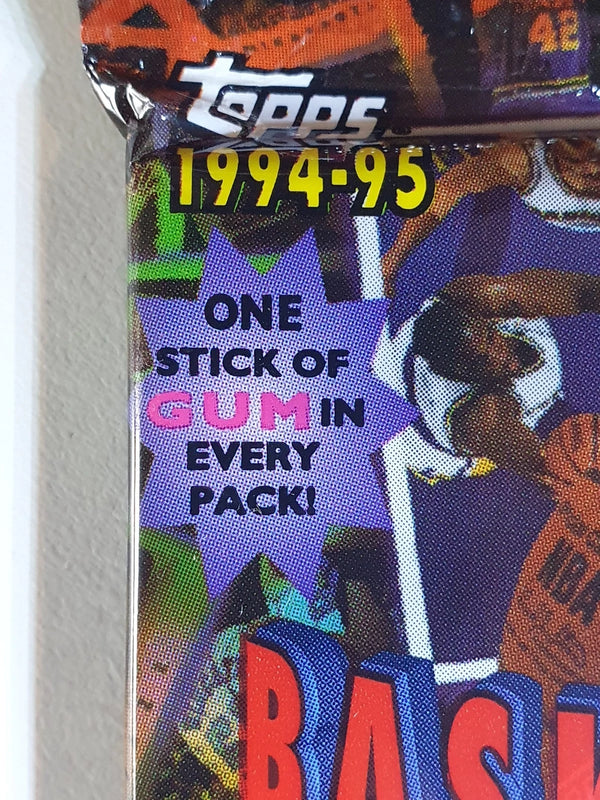1994-95 Topps NBA Basketball Series 1 Jumbo Pack - Factory Sealed Packs