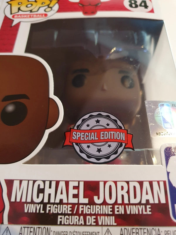 Lot of 2 x Michael Jordan Funko Special Edition Figures #84 - With Protectors