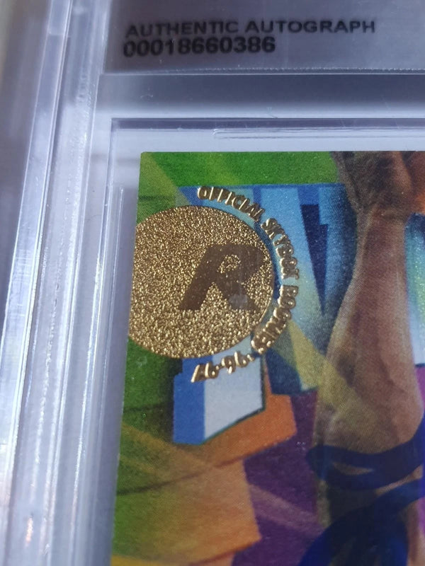1996 Z-Force Allen Iverson #151 Rookie RC AUTO - BGS 10 Autograph