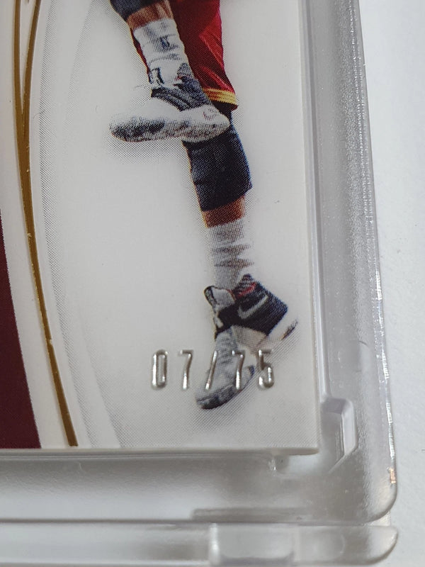 2015 Panini Immaculate Kyrie Irving #PATCH /75 Game Worn Jersey - Rare