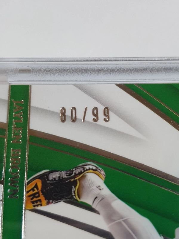 2023 Panini Immaculate Jaylen Brown #PATCH /99 Game Worn Jersey - Ready to Grade