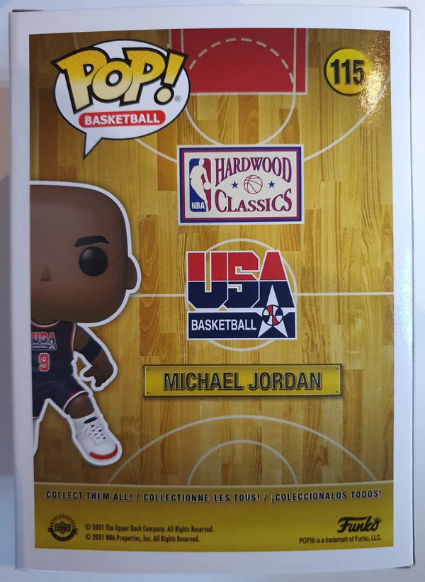 Michael Jordan Funko Special Edition Figure #115 (USA Dream Team) With Protector