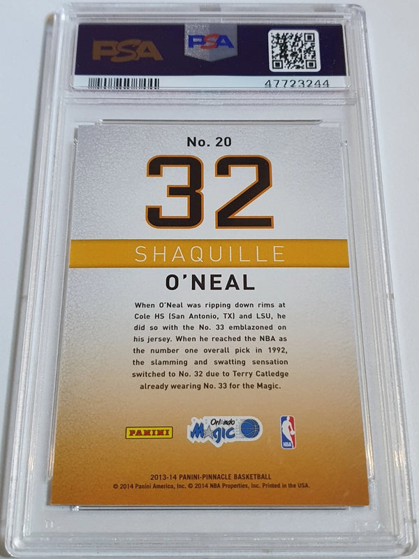 2013 Panini Pinnacle Shaquille O'Neal #20 GREEN /25