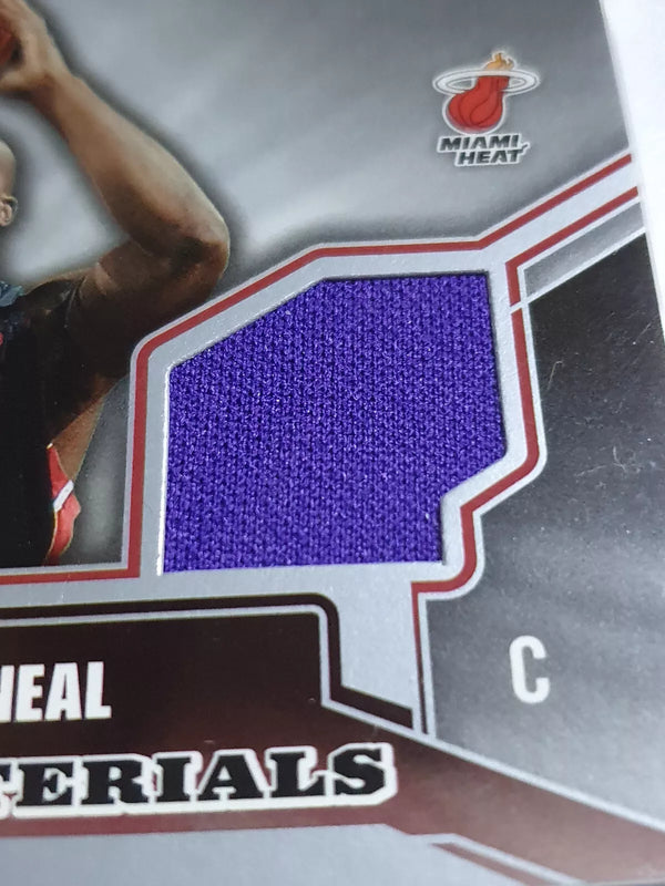 2005 Upper Deck SPx Shaquille O'Neal #PATCH Game Worn Dual Jerseys - Rare