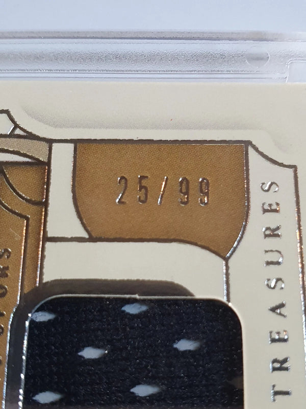 2020 Panini National Treasures David Robinson #PATCH /99 Game Worn Jersey - Rare