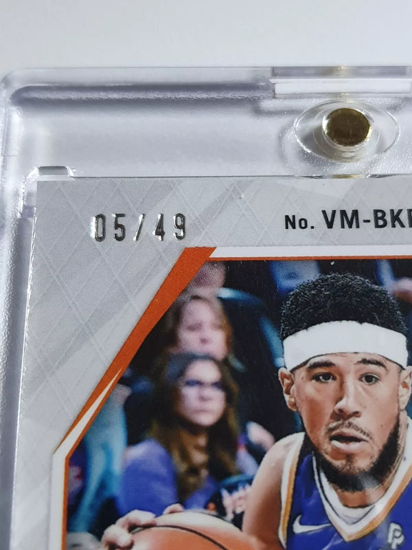 2023 Panini Phoenix Devin Booker #PATCH YELLOW /49 Game Worn Jersey - Rare
