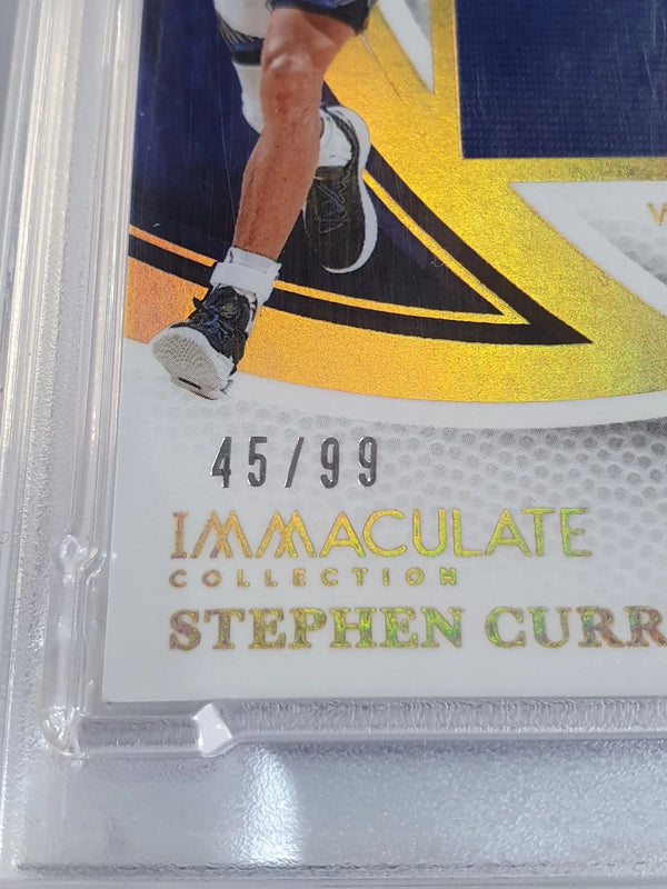 2024 Panini Immaculate Stephen Curry #PATCH /99 Jumbo Jersey - PSA 9 (POP 1)
