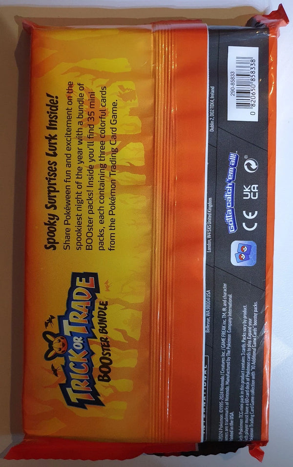 2024 Pokemon Trick or Trade Booster Bundle 35 Packs - Factory Sealed