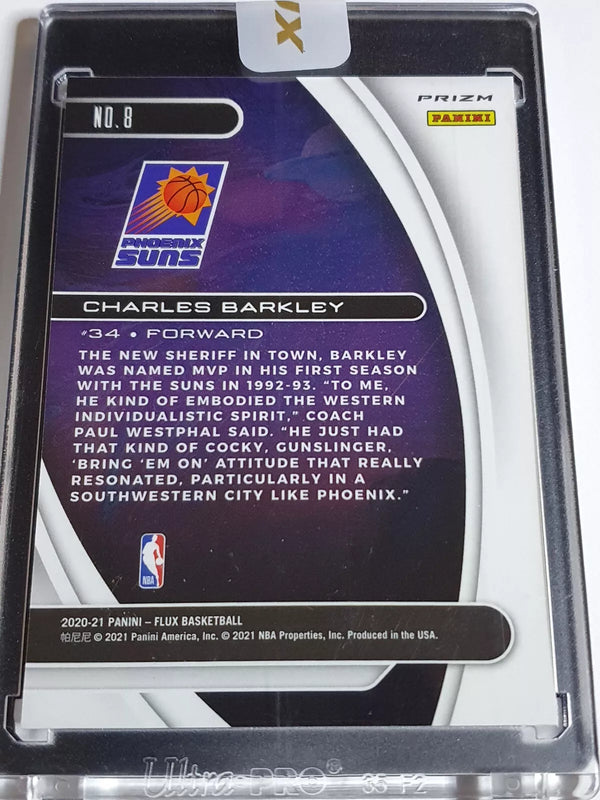 2020 Flux Charles Barkley TITAN SILVER Uncirculated SP Encased - Panini Sealed