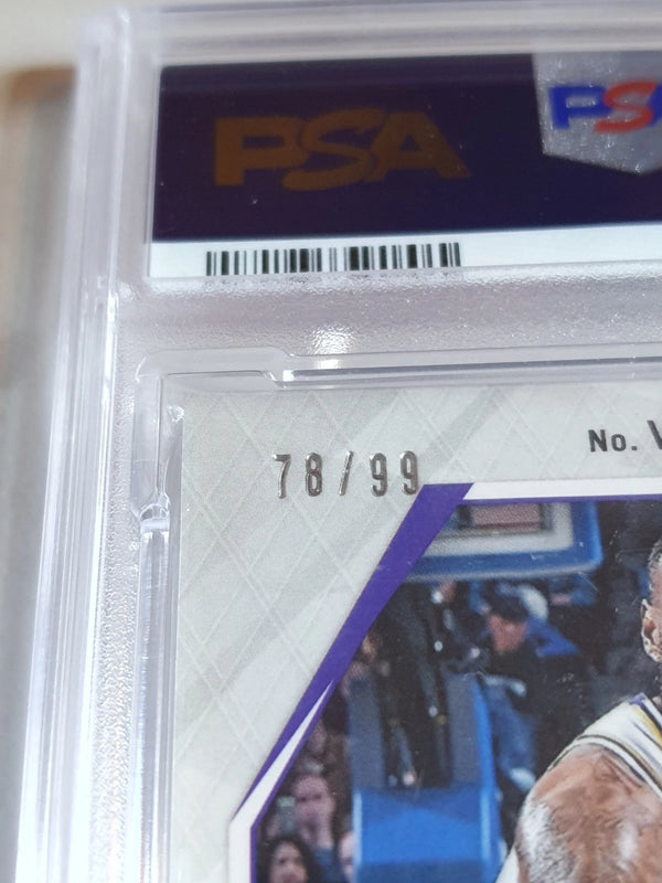 2023 Phoenix Lebron James #PATCH PURPLE /99 Game Worn Jersey - PSA 9 POP 3