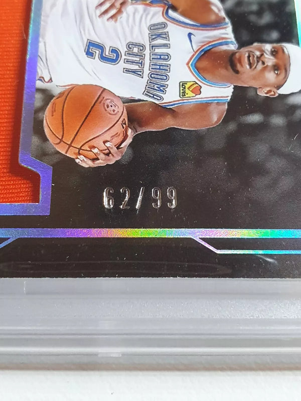 2023 Noir Shai Gilgeous-Alexander #PATCH /99 Jumbo Game Jersey - PSA 9 (POP 1)