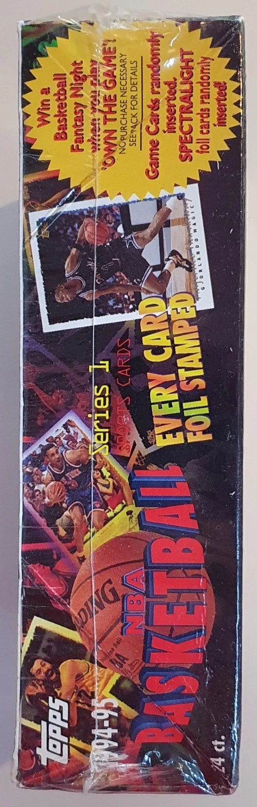 1994-95 Topps NBA Basketball Series 1 Jumbo Pack Box - Factory Sealed (RARE)