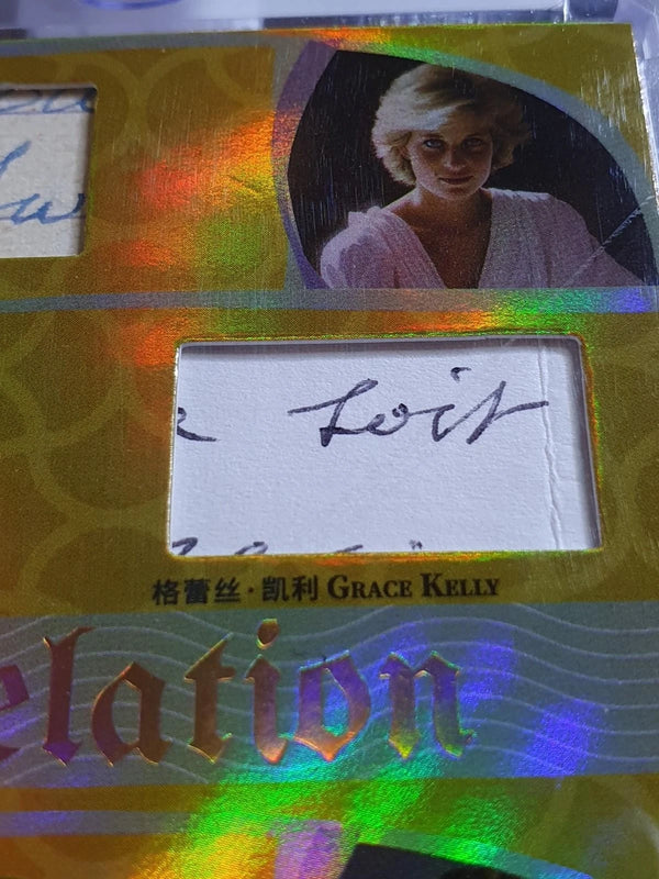 2025 Eternal Princess Diana Grace Kelly GOLD /10 Quad History Relics - Sealed