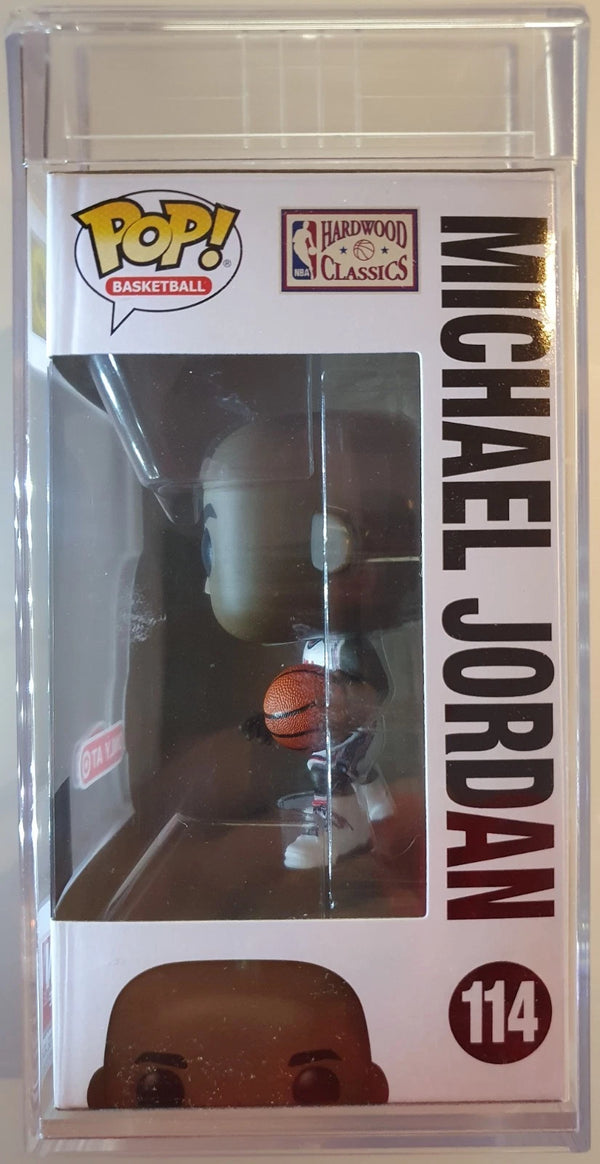 2021 Michael Jordan Funko PSA 9 Exclusive Figure #114 Low POP RARE Encapsulated