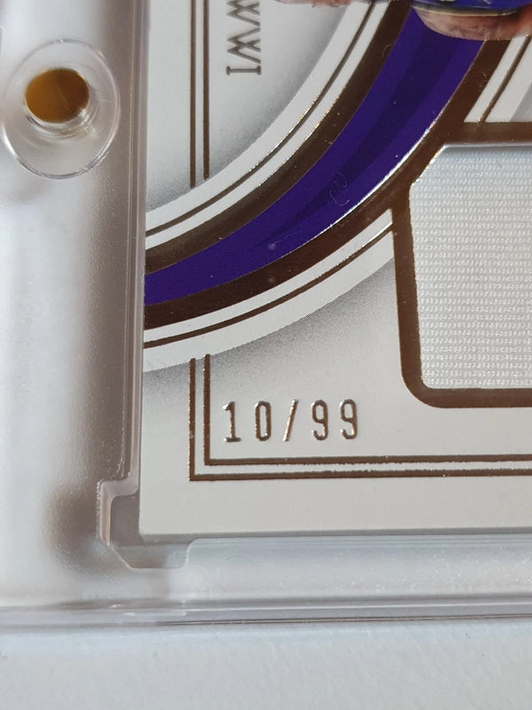 2022 Immaculate Collection LeBron James #PATCH /99 Game Worn Jersey - Rare