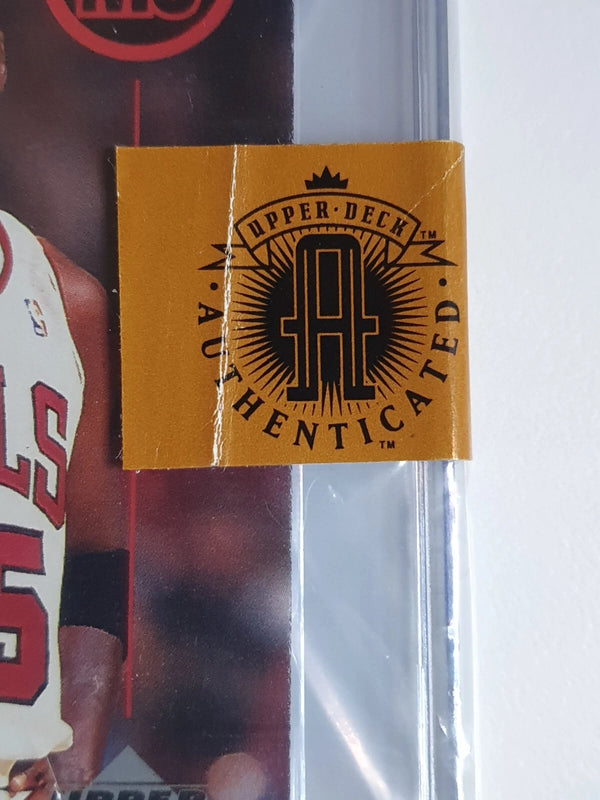 1995 Upper Deck Michael Jordan He's Back /10000 Jumbo - Factory Sealed