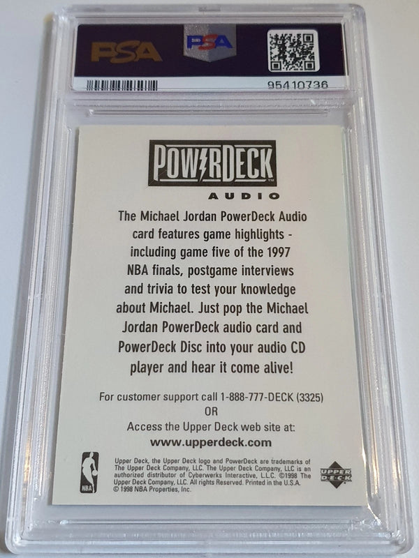 1999 Upper Deck Michael Jordan PowerDeck PDXI EXTREME & PROMO - PSA 9 (POP 44)
