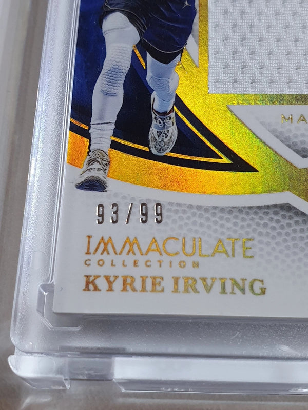 2024 Panini Immaculate Kyrie Irving #PATCH /99 Game Worn Jumbo Jersey - Rare