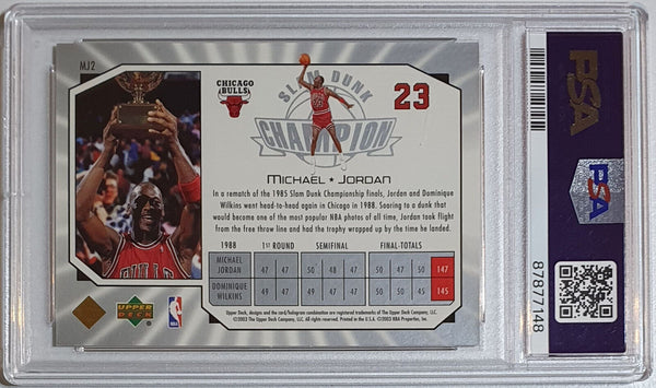 2003 Upper Deck Michael Jordan All-Star Game SP /1988 - PSA 9 (POP 20)