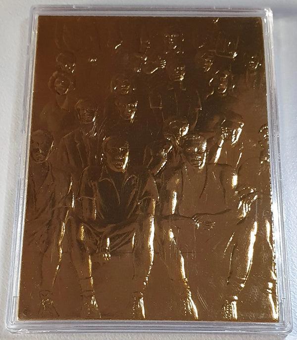 1998 Upper Deck Michael Jordan 22KT Gold Card 1991 1st NBA Finals MVP Award