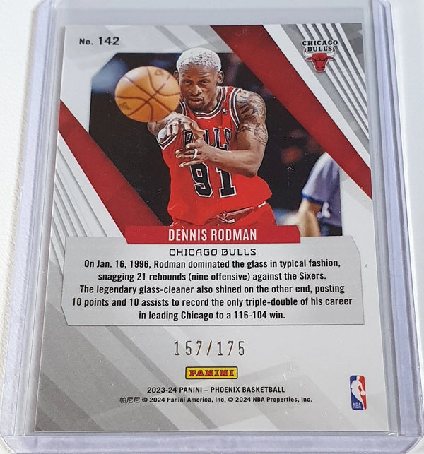 2023 Panini Phoenix Dennis Rodman #142 PINK /175 Holo - Ready to Grade
