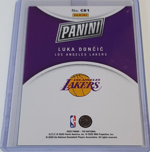 2025 Panini National Convention Luka Doncic #CB1 CASE BREAKER /199 - Rare