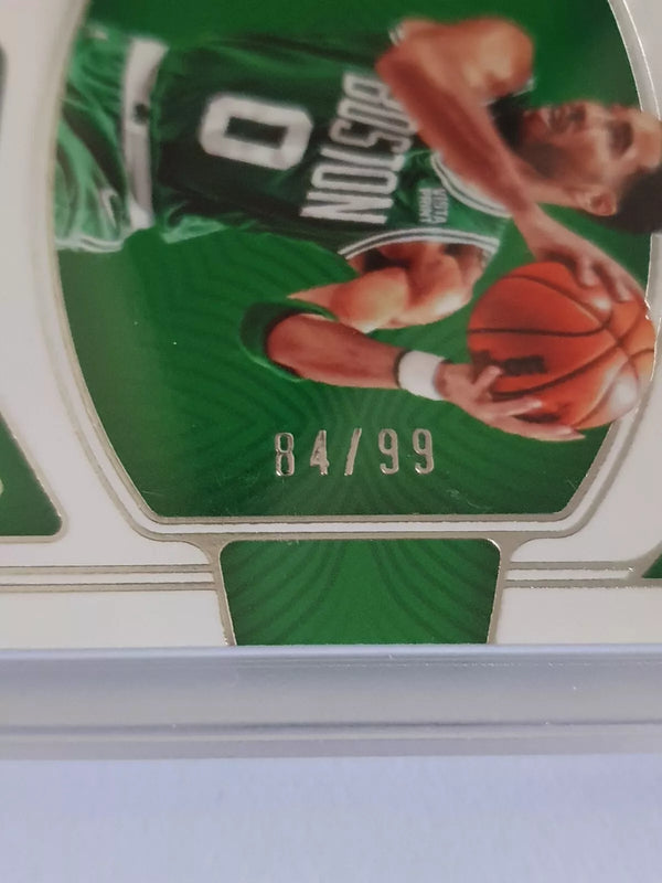 2022 National Treasures Jayson Tatum #PATCH /99 Worn Jersey Game Gear - Rare