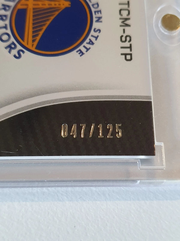 2024 Totally Certified Stephen Curry #PATCH SILVER /125 Game Worn Jersey - Rare