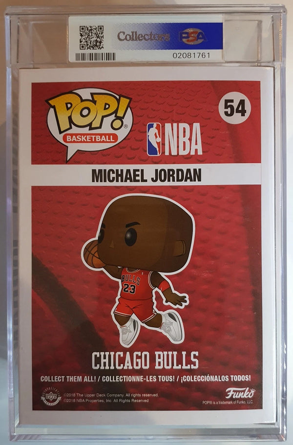 2022 Michael Jordan Funko PSA 9 Figure #54 - Low POP RARE Encapsulated