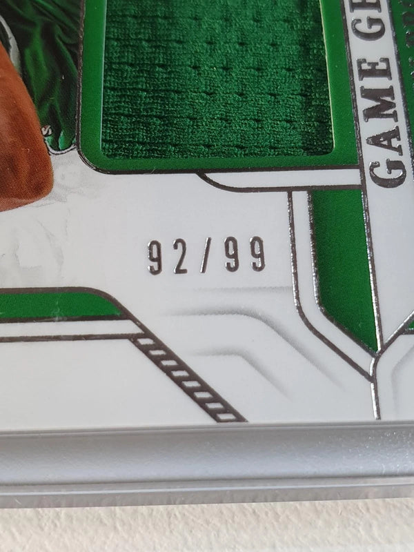 2024 Panini National Treasures Jaylen Brown #PATCH /99 Game Worn Jersey - Rare